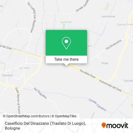 Caseificio Del Dinazzano (Traslato Di Luogo) map