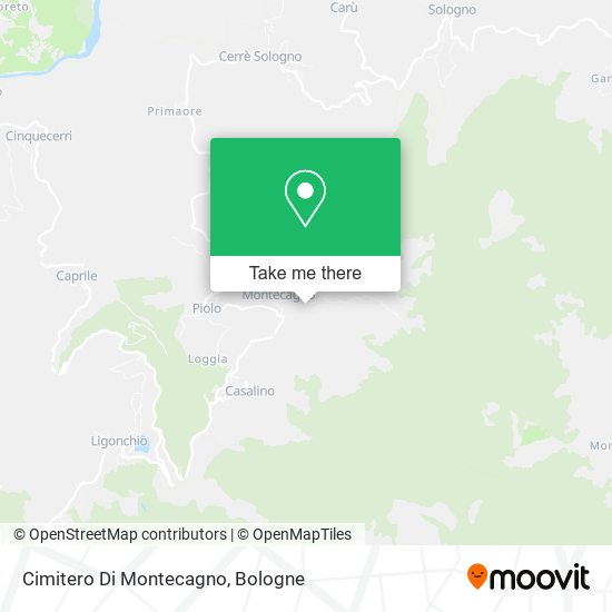 Cimitero Di Montecagno map
