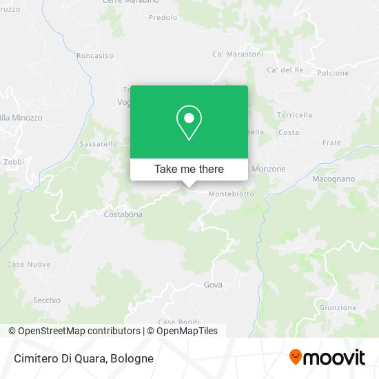 Cimitero Di Quara map