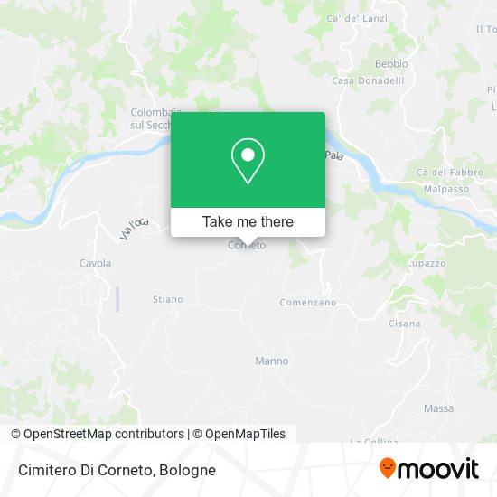 Cimitero Di Corneto map