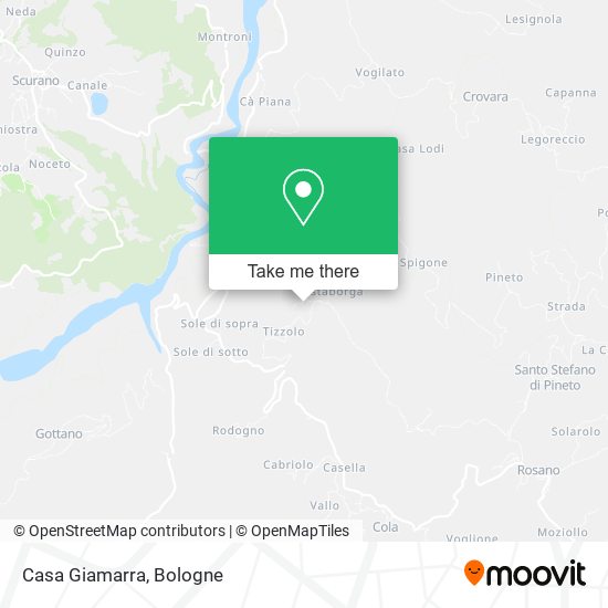 Casa Giamarra map