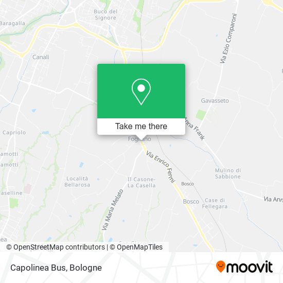 Capolinea Bus map
