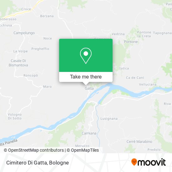 Cimitero Di Gatta map