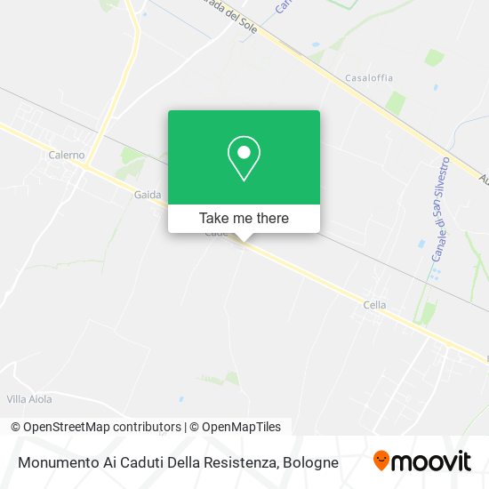 Monumento Ai Caduti Della Resistenza map
