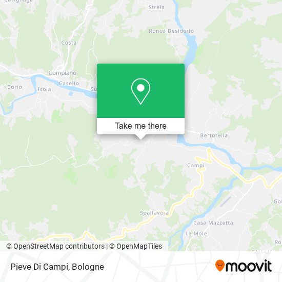 Pieve Di Campi map