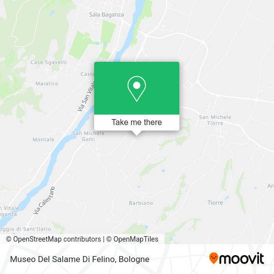 Museo Del Salame Di Felino map