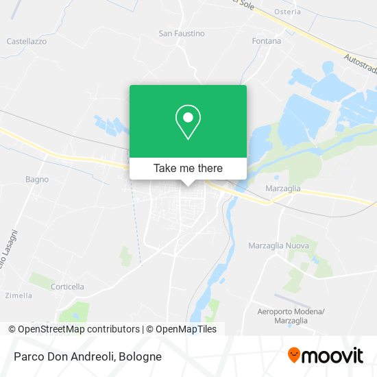 Parco Don Andreoli map