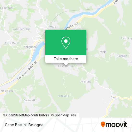 Case Battini map