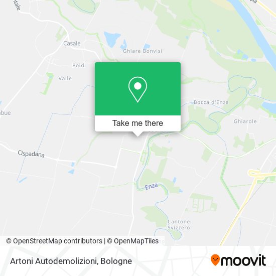 Artoni Autodemolizioni map
