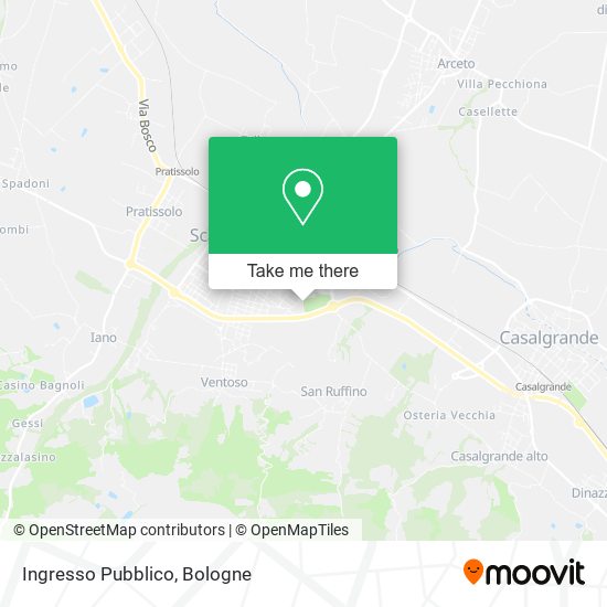 Ingresso Pubblico map