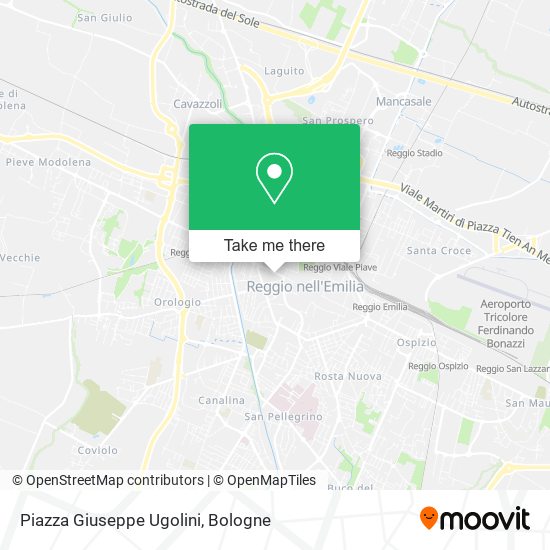 Piazza Giuseppe Ugolini map