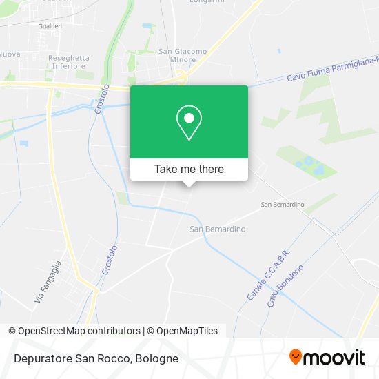 Depuratore San Rocco map