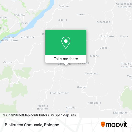 Biblioteca Comunale map