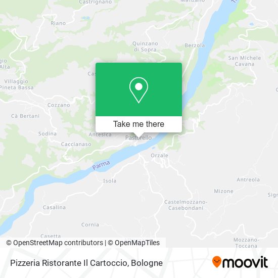 Pizzeria Ristorante Il Cartoccio map