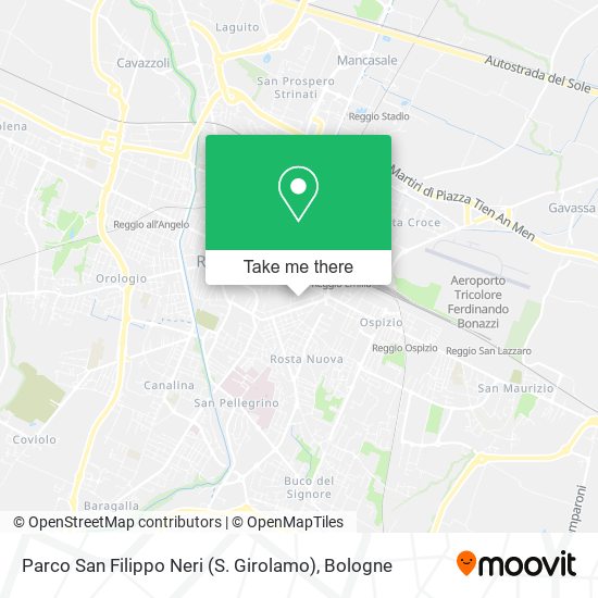 Parco San Filippo Neri (S. Girolamo) map
