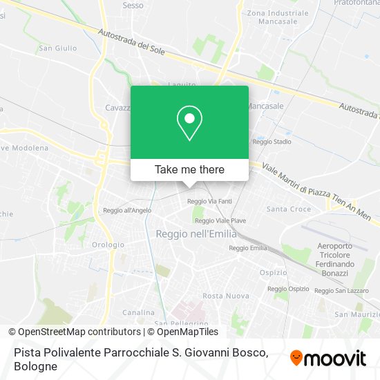 Pista Polivalente Parrocchiale S. Giovanni Bosco map