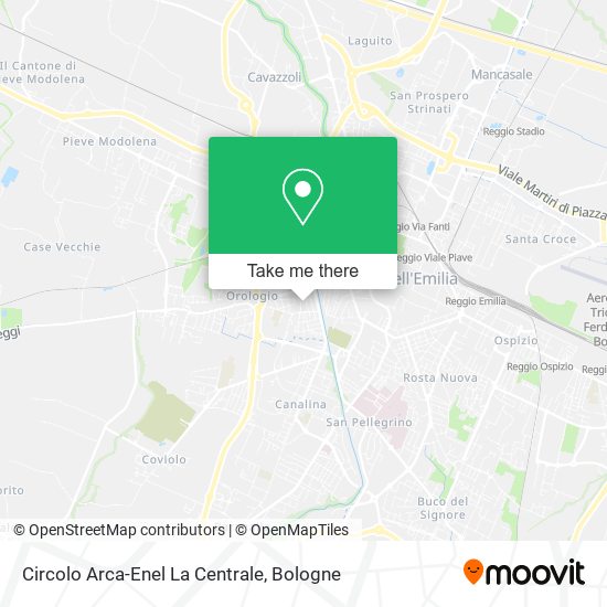 Circolo Arca-Enel La Centrale map