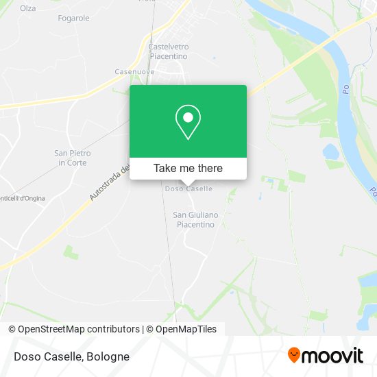 Doso Caselle map