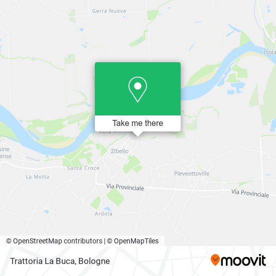 Trattoria La Buca map