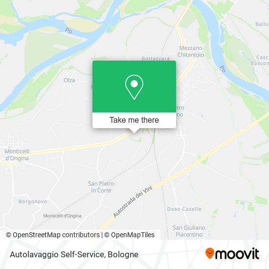 Autolavaggio Self-Service map