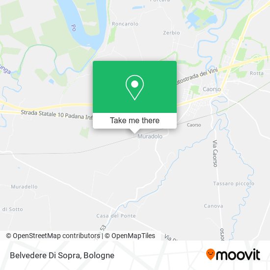 Belvedere Di Sopra map