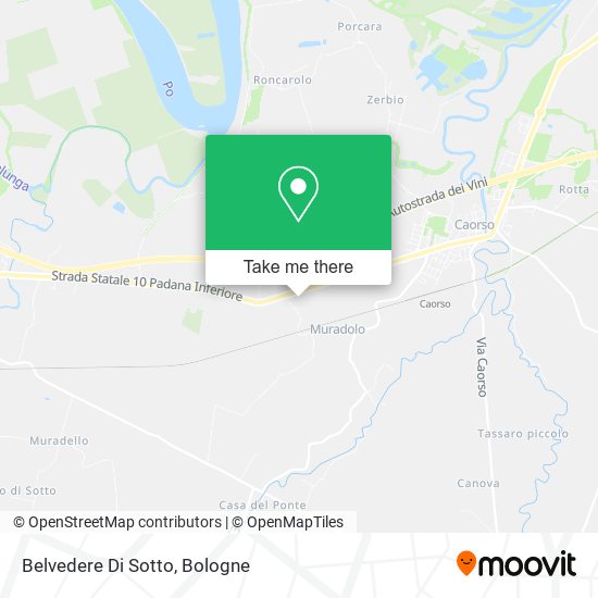 Belvedere Di Sotto map