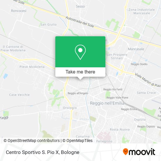 Centro Sportivo S. Pio X map