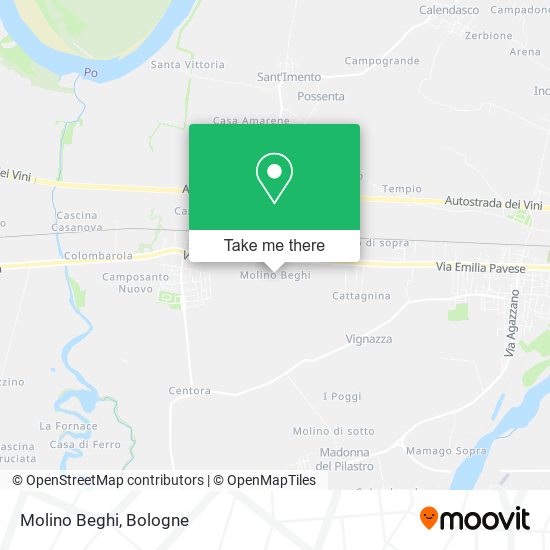 Molino Beghi map