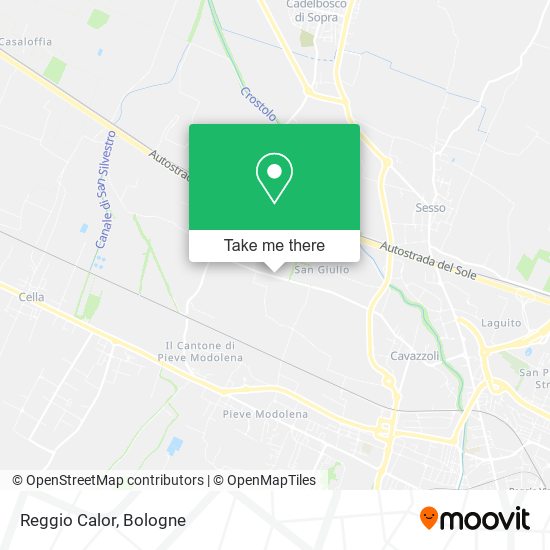 Reggio Calor map