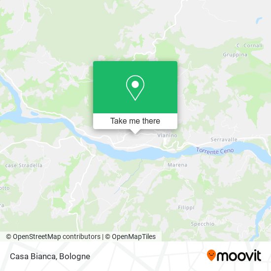 Casa Bianca map