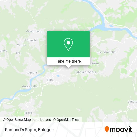 Romani Di Sopra map