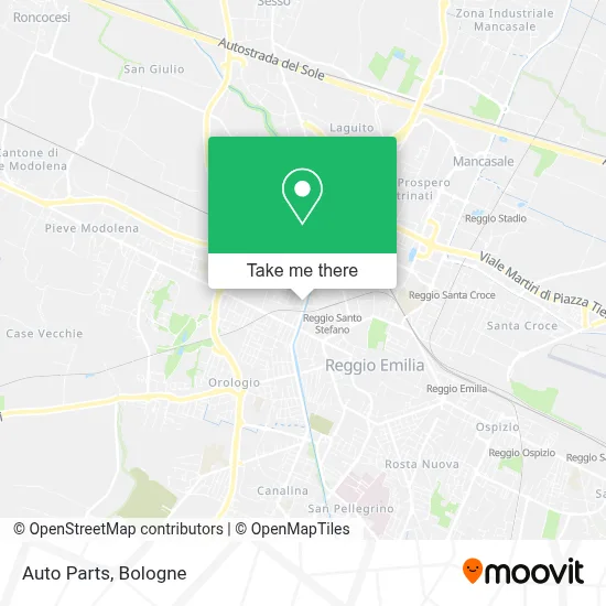 Auto Parts map