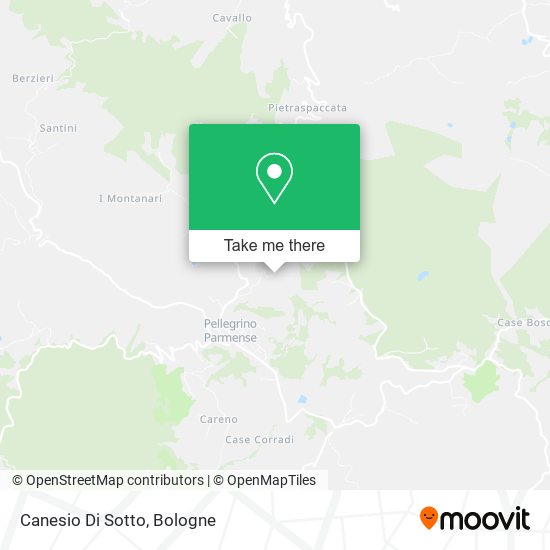 Canesio Di Sotto map