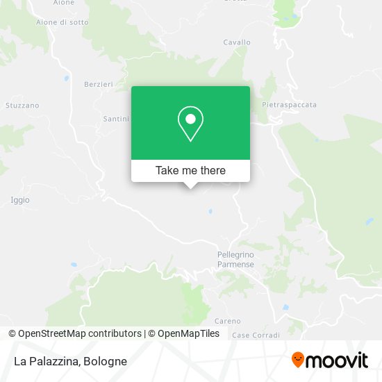 La Palazzina map