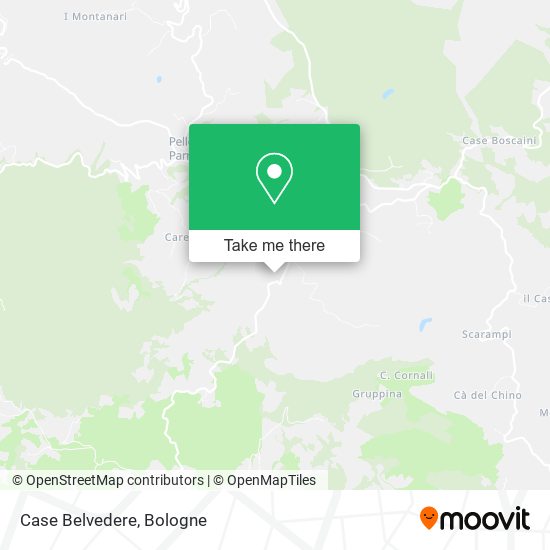 Case Belvedere map