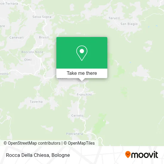 Rocca Della Chiesa map
