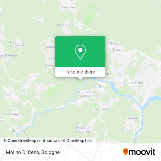 Molino Di Ceno map