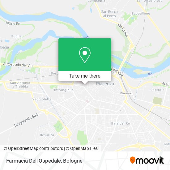 Farmacia Dell'Ospedale map