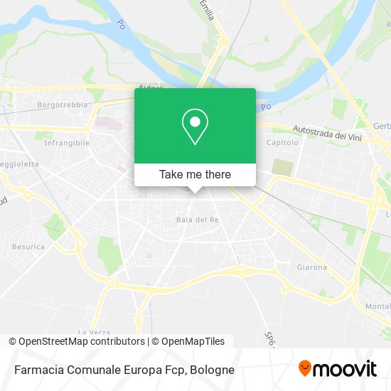 Farmacia Comunale Europa Fcp map