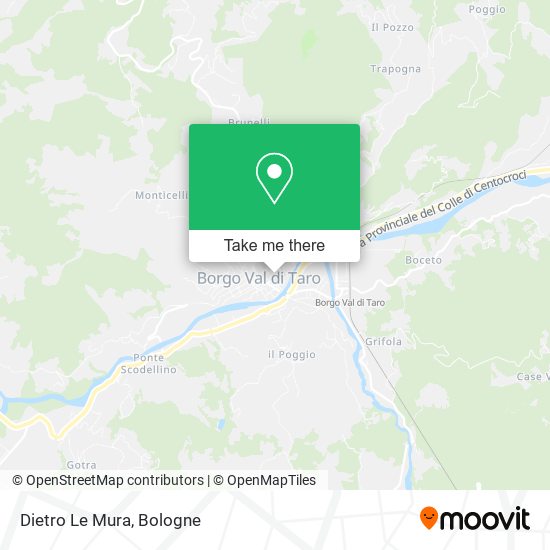 Dietro Le Mura map