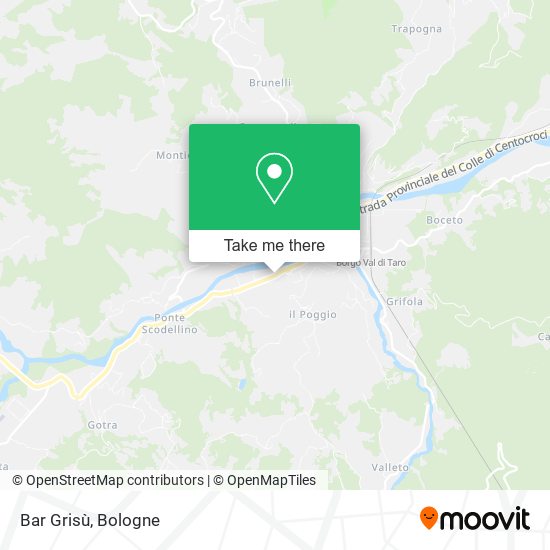Bar Grisù map