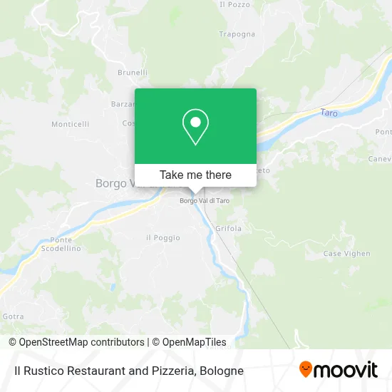 Il Rustico Restaurant and Pizzeria map