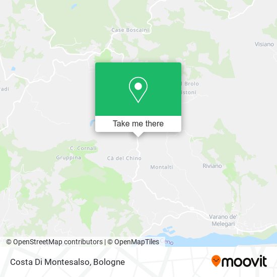 Costa Di Montesalso map