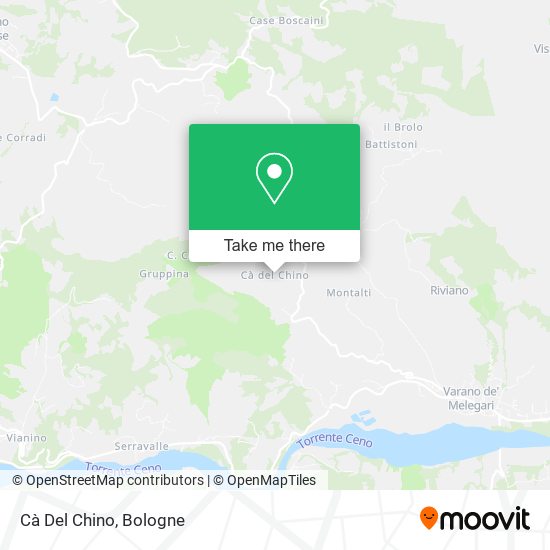 Cà Del Chino map