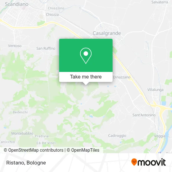 Ristano map
