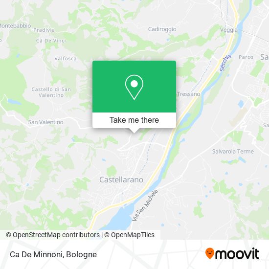 Ca De Minnoni map