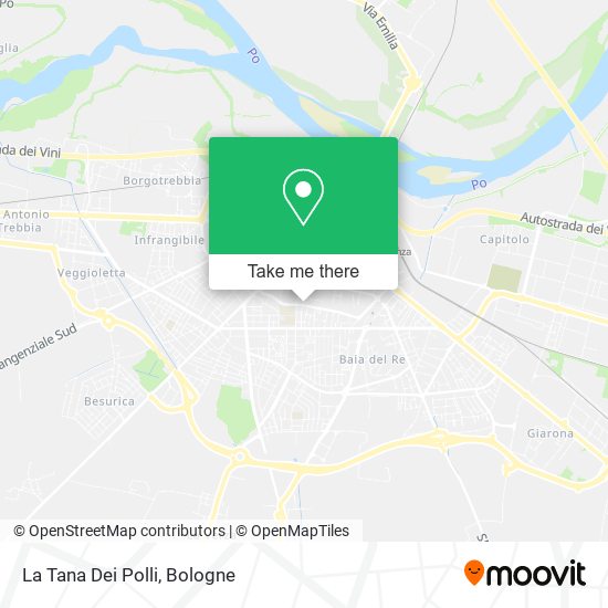 La Tana Dei Polli map