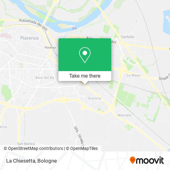 La Chiesetta map