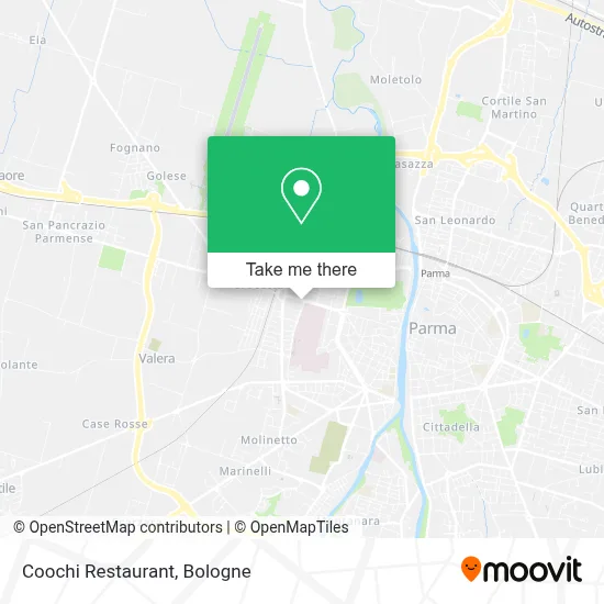 Coochi Restaurant map