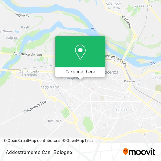 Addestramento Cani map